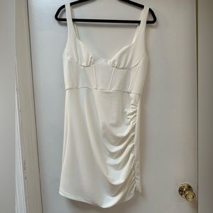 Zara white dress
